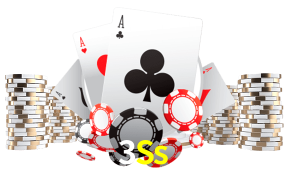 Jogue jogos de pôquer em 3Ss