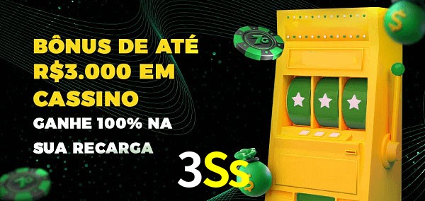 3Ss melhor bônus de depósito